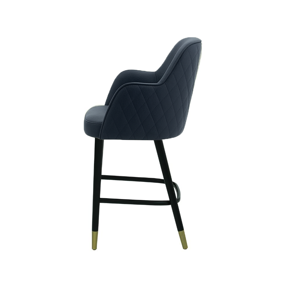 Scaun bar piele GALBENA | model PINO X