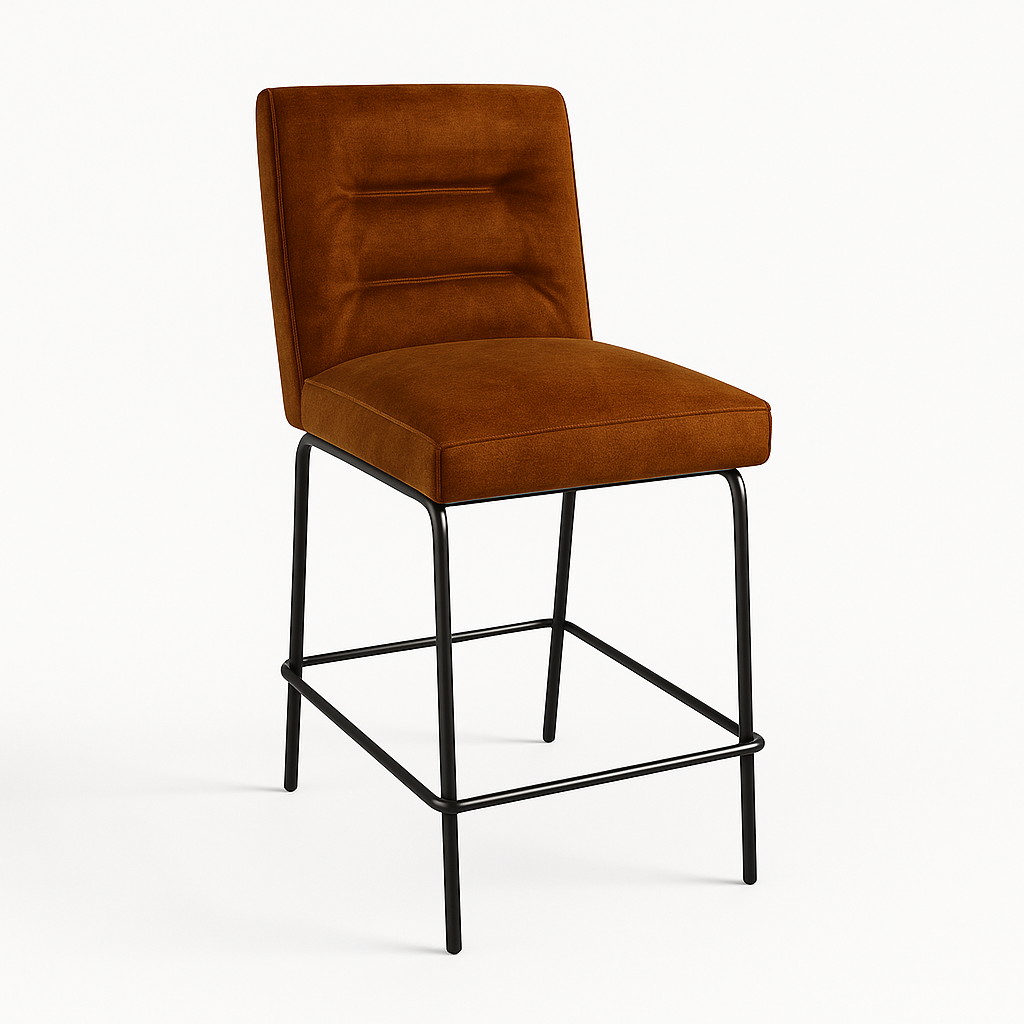 Scaun bar catifea MARO  model DAG