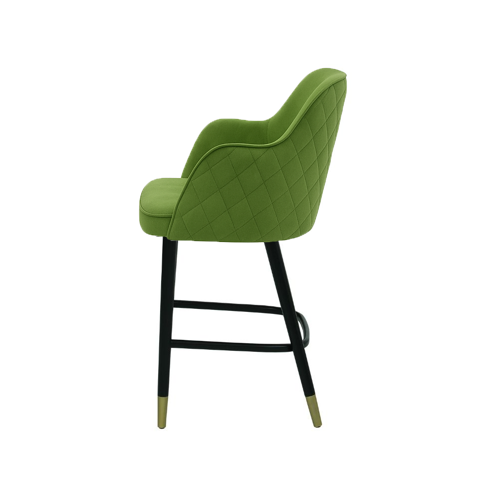 Scaun bar catifea ALBASTRA | model PINO X