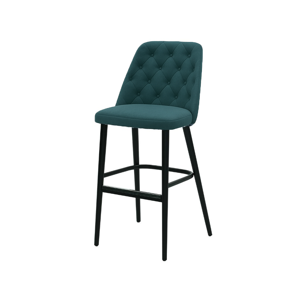 Scaun bar catifea BEJ | model SCOT