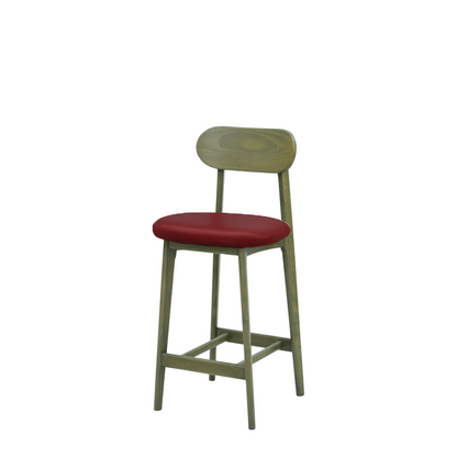 Scaun bar piele ALBASTRA | model CLEO
