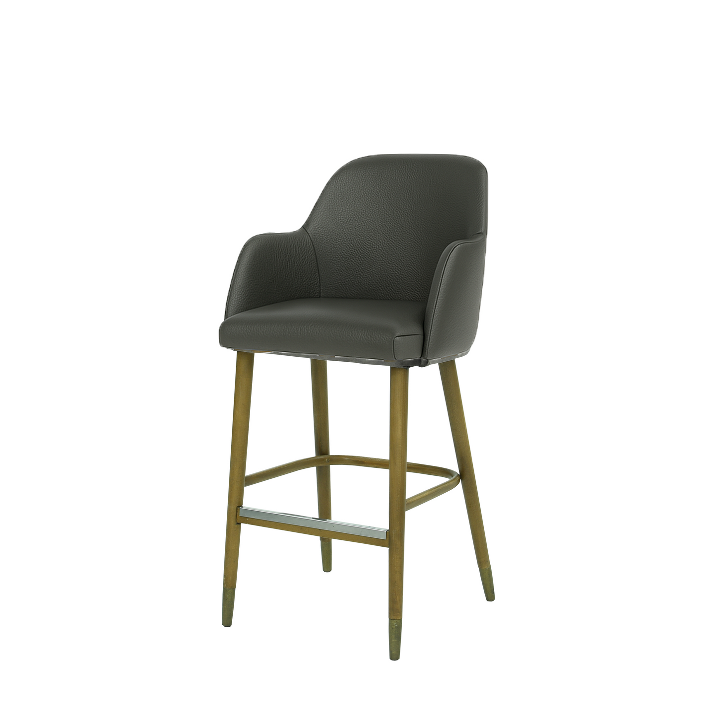 Scaun bar piele ALBA | model PINO