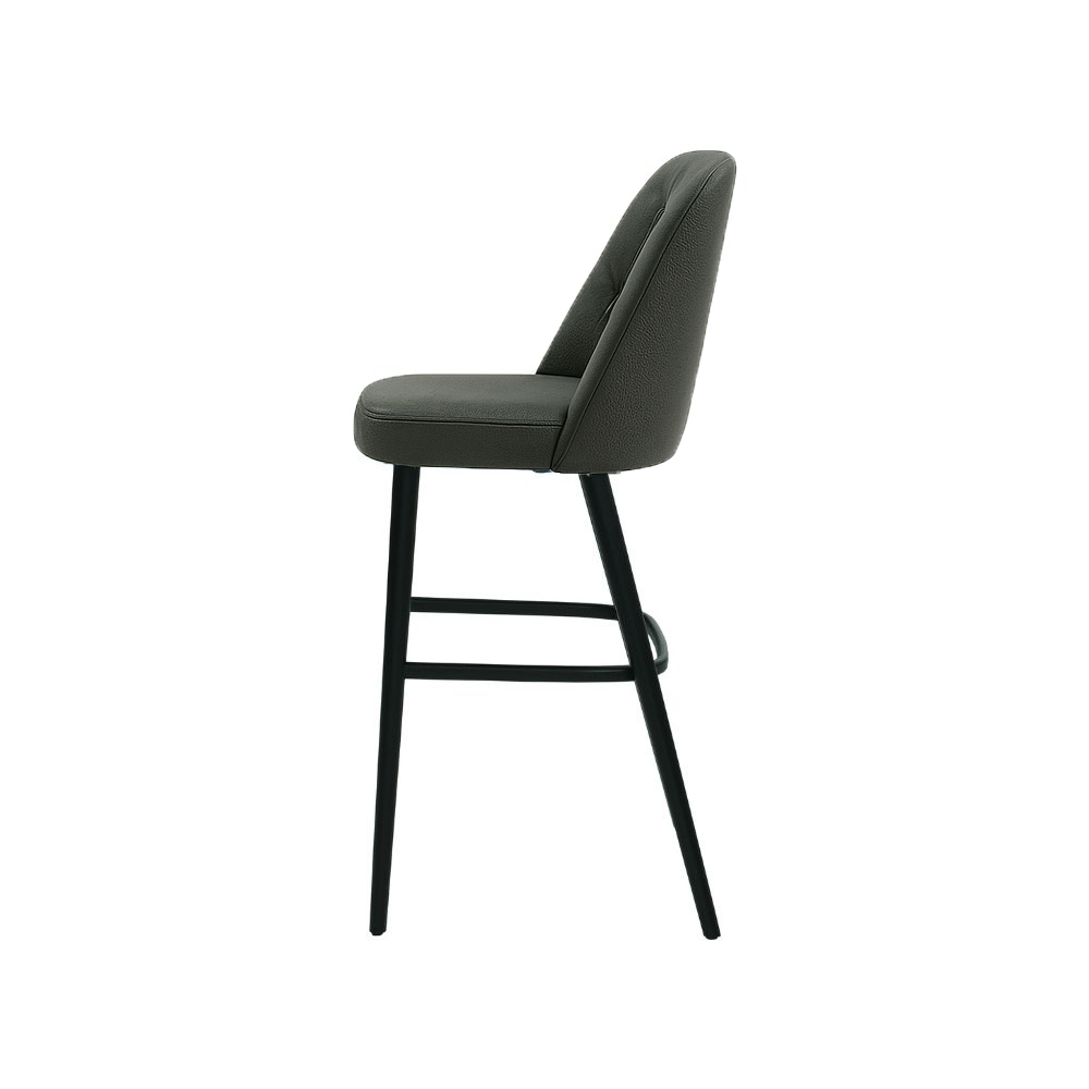 Scaun bar piele BEJ | model SCOT