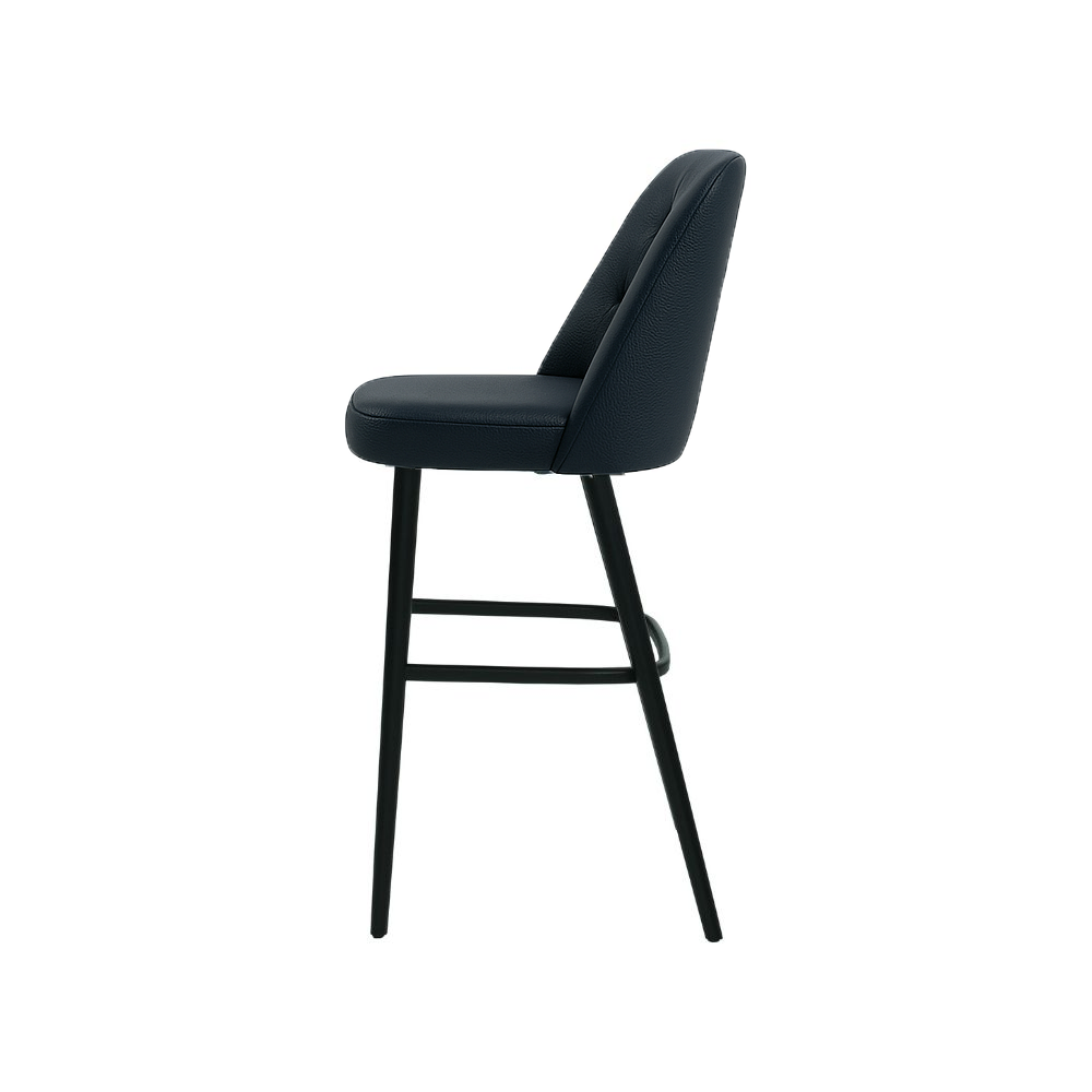 Scaun bar piele ALBASTRA | model SCOT