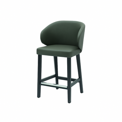Scaun bar piele naturala ALBASTRA | model CAPRICE