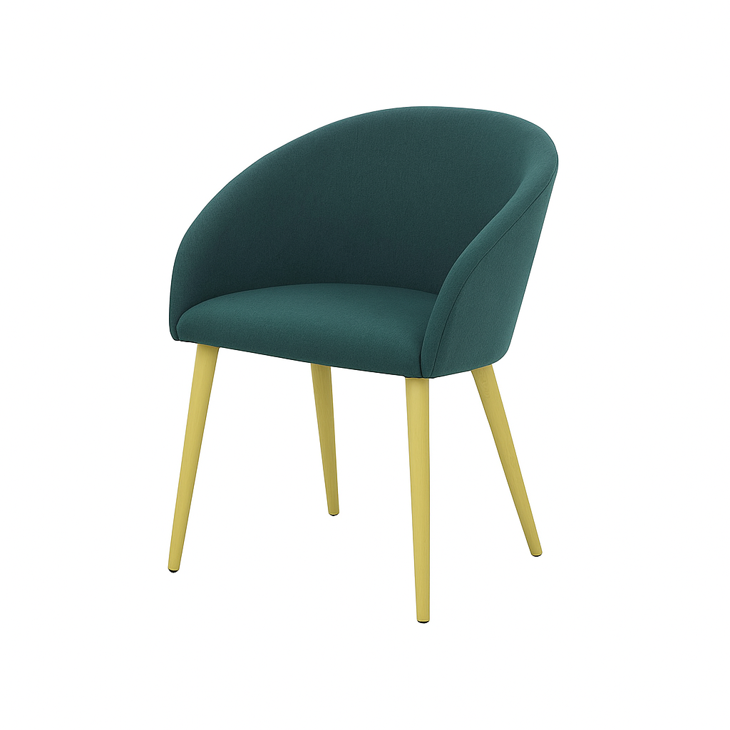 Scaun catifea VERDE | model IBIS