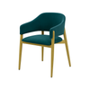 Scaun catifea ROZ | model ALMA