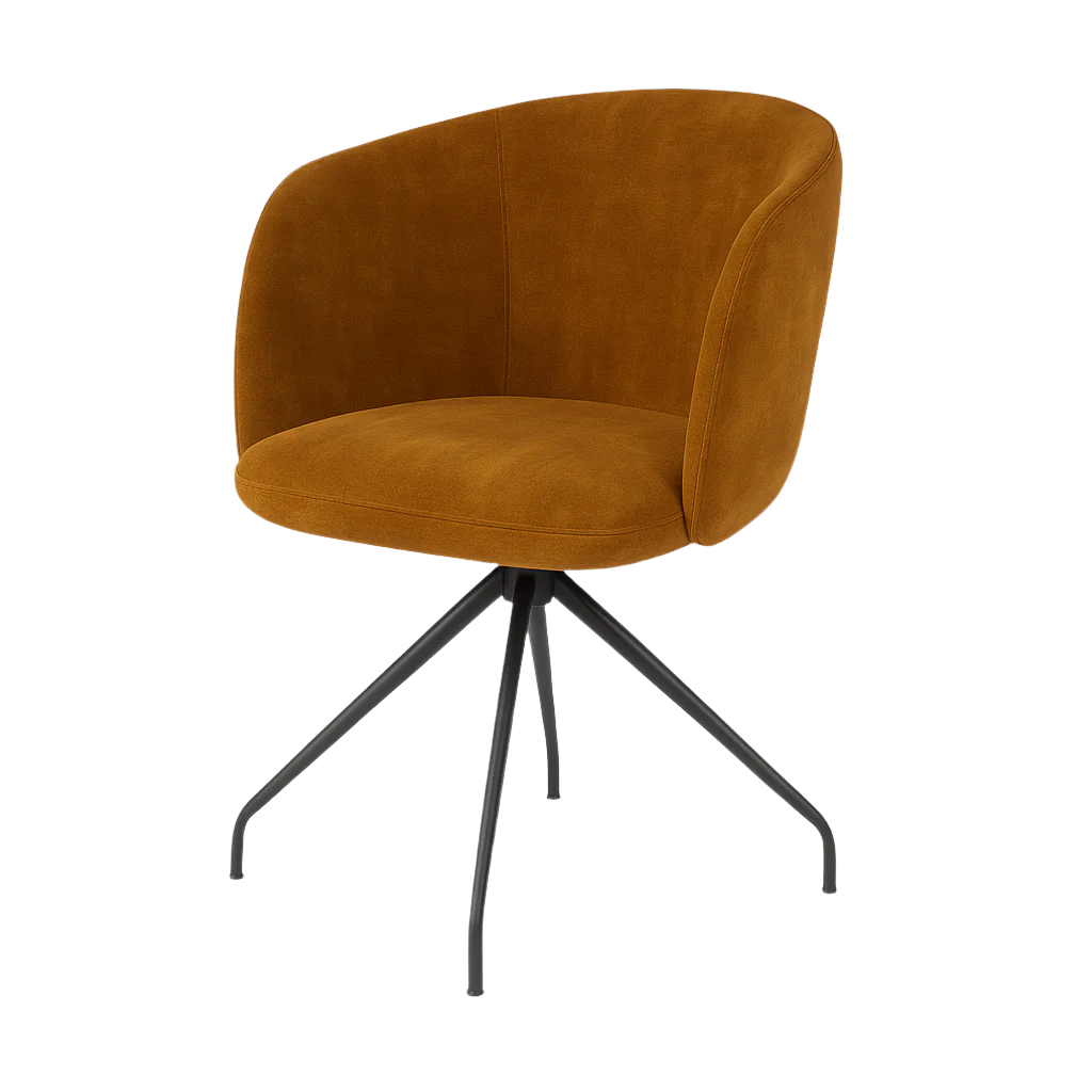 Scaun catifea GRI | model ZURLI