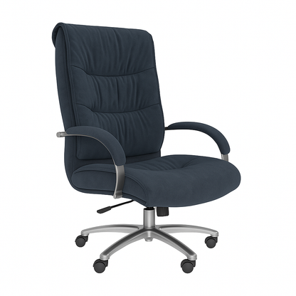 Scaun birou catifea ALBASTRA | model BIG STAR P