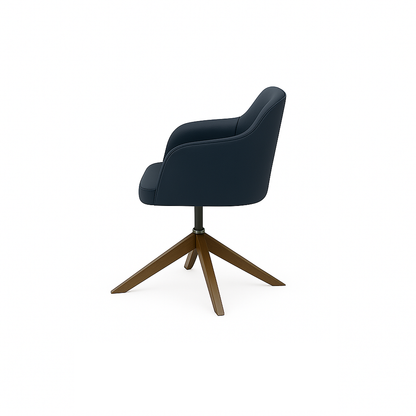 Scaun piele GALBENA | model ROBI